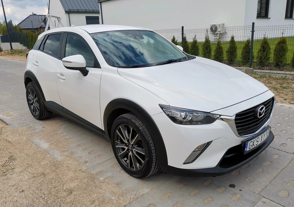 Mazda CX-3 cena 54900 przebieg: 171000, rok produkcji 2015 z Skarszewy małe 191